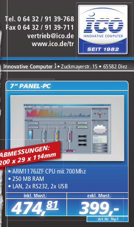 7" Panel-PC