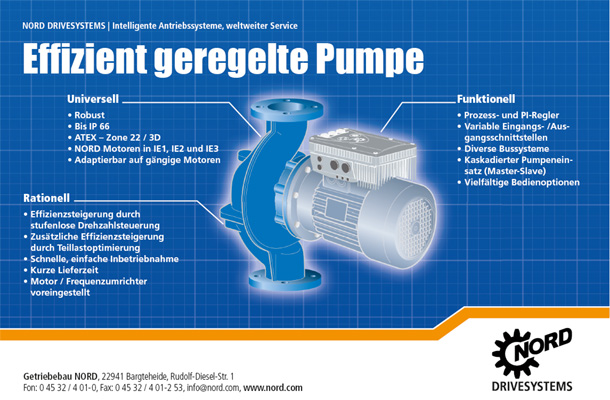 Geregelte Pumpenantriebe?