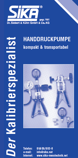 Handdruckpumpe kompakt & transportabel
