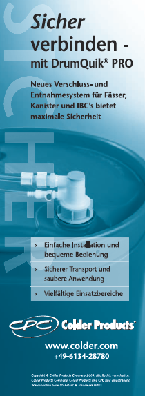 Sicher verbinden - mit DrumQuik® PRO Sicher verbinden - mit DrumQuik® PRO