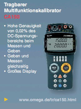 Tragbarer Multifunktionskalibrator