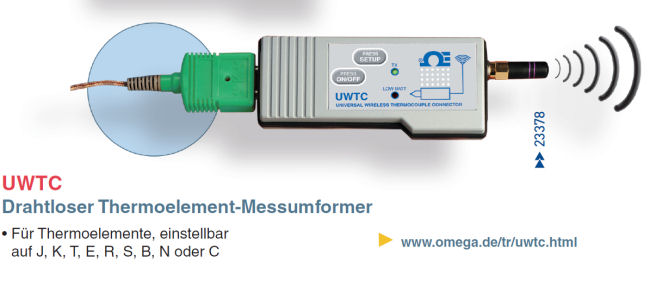 Drahtloser Thermoelement-Messumformer