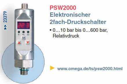Elektronischer 2fach-Druckschalter Elektronischer 2fach-Druckschalter