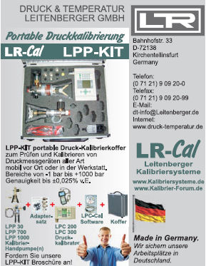 LPP-Kit portable Druck-Kalibrierkoffer