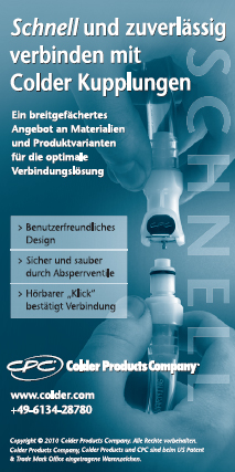 Schnell und zuverlässig verbinden mit Kupplungen Schnell und zuverlässig verbinden mit Kupplungen