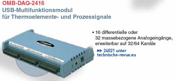 USB-Multifunktionsmodul OMB-DAQ-2416