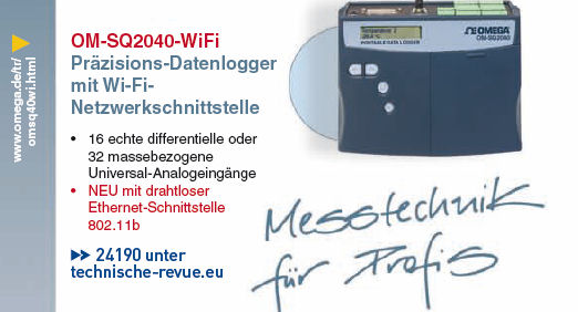 OM-SQ2040-WiFi Pr&auml;zisions-Datenlogger