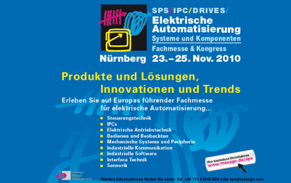SPS/IPC/Drives 2010 SPS/IPC/Drives 2010