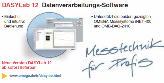 DasyLab 12 Datenverarbeitungs-Software