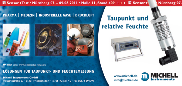 Feuchte- und Taupunktmessung Feuchte- und Taupunktmessung