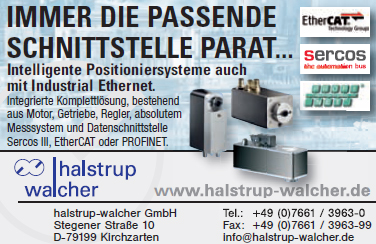 Intelligente Positioniersysteme