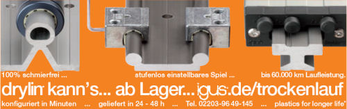 DryLin-Lineargleitlager