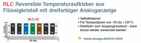 RLC Reversible Temperaturaufkleber