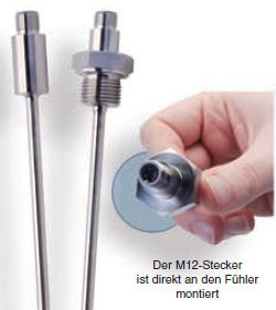 Thermoelement- und Pt100-Fühler