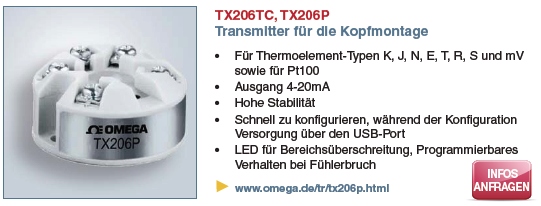 TX206TC, TX206P Transmitter