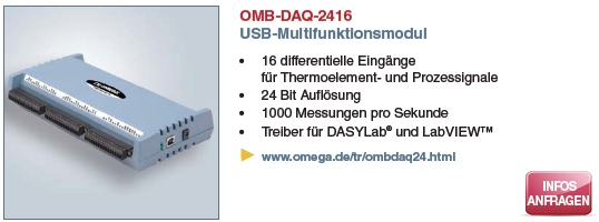 USB-Multifunktionsmodul OMB-DAQ-2416
