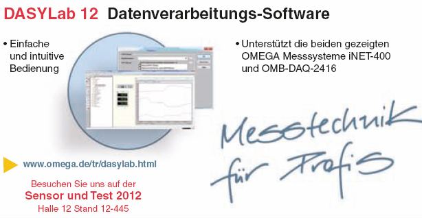 Datenverarbeitungs-Software DASYLab 12