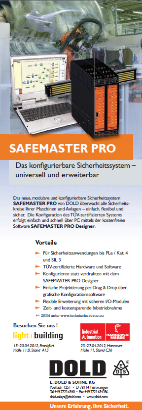 Sicherheitssystem Safemaster Pro
