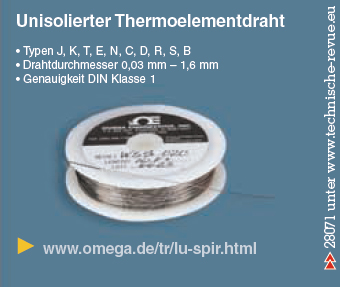 Unisolierter Thermoelementdraht