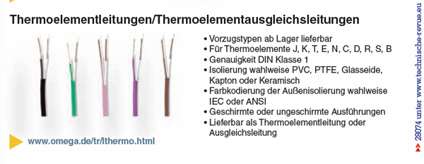 Thermoelementleitungen