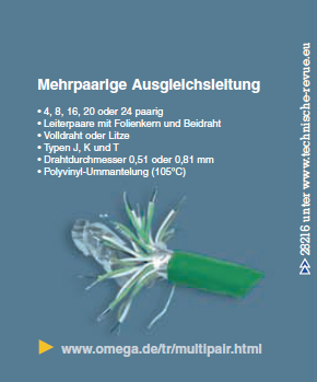Mehrpaarige Ausgleichsleitung