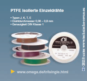 PTFE isolierte Einzeldrähte