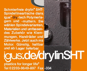 drylin SHT-Spindellineartische