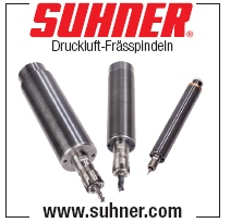 Druckluft-Frässpindeln