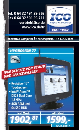 Lüfterloses Embedded System