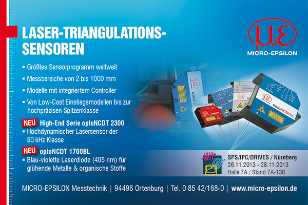 Laser-Triangulationssensoren