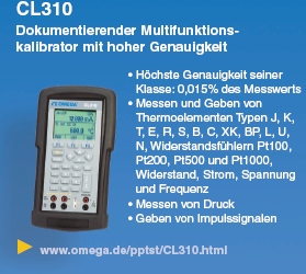 Dokumentierender Multifunktionskalibrator