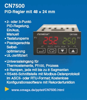 PID-Regler mit 48 × 24 mm