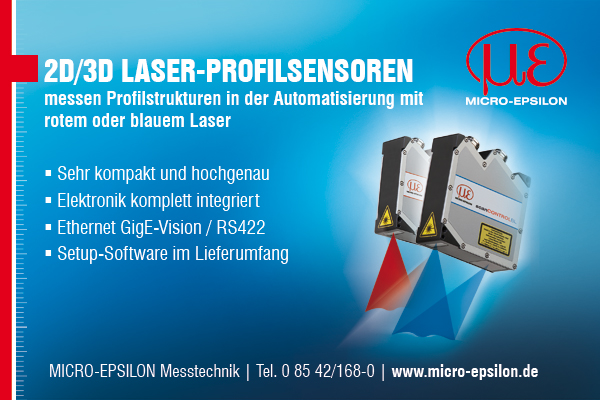 Kompakte Laserprofil-Scanner