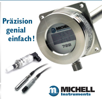 Taupunkt, relative Feuchte & Sauerstoff