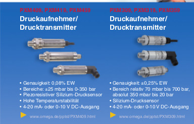 Druckaufnehmer & Drucktransmitter