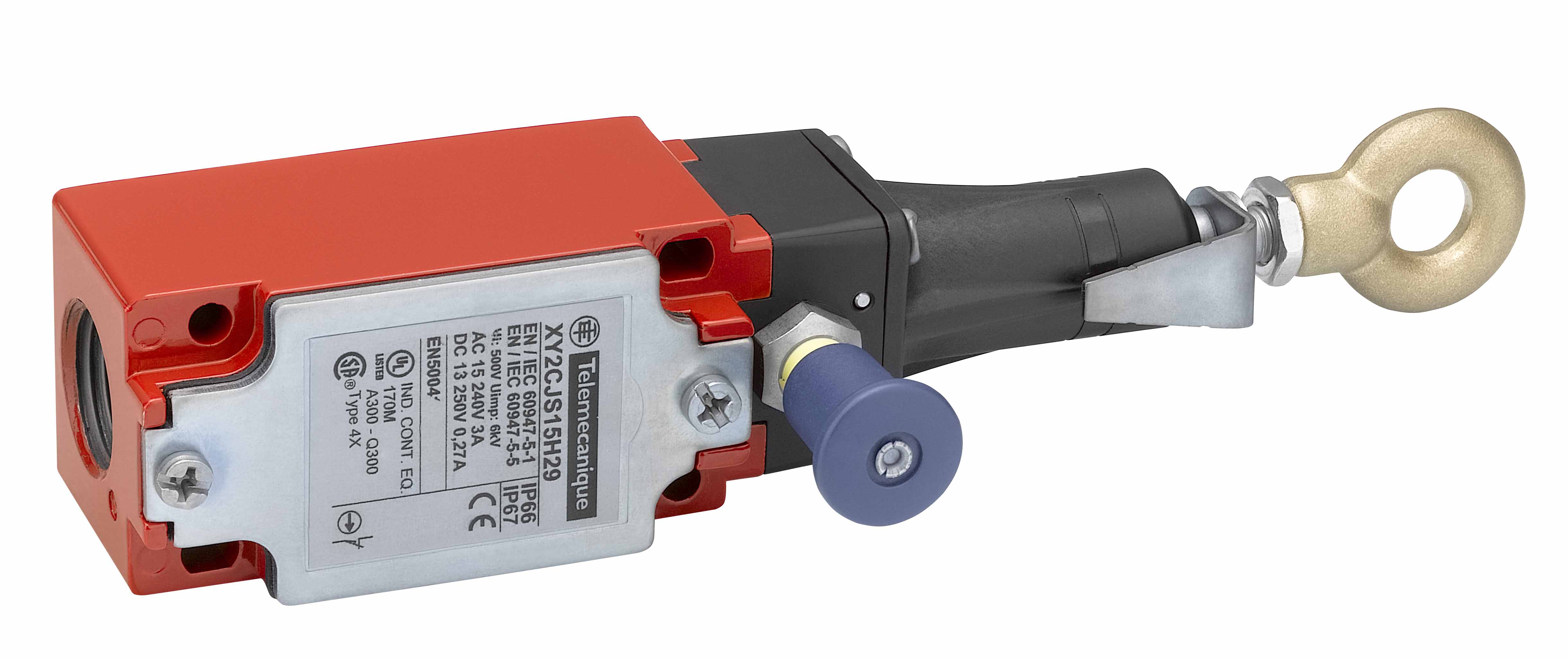 Seilzug-Notschalter mit NiSD-Zertifizierung gemäß IEC 60947-5-5