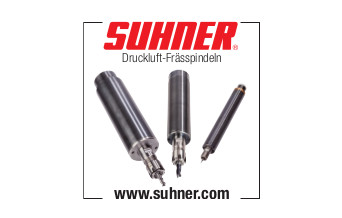 Druckluftfrässpindeln