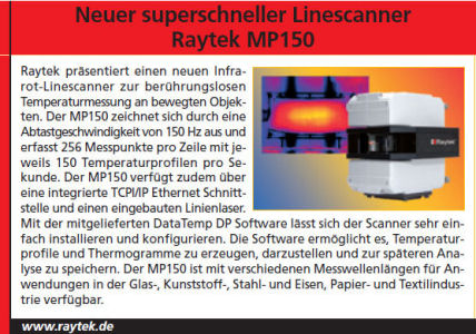 Linescanner Raytek MP150