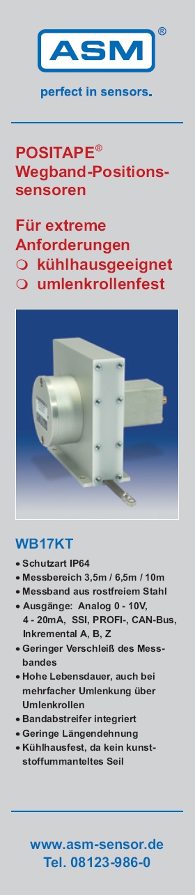POSITAPE&Acirc;&reg; Wegband-Positionssensoren