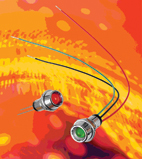 Verchromte Signalleuchten