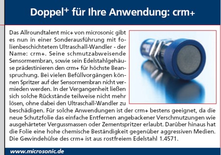 Doppel+ f&uuml;r Ihre Anwendung: crm+