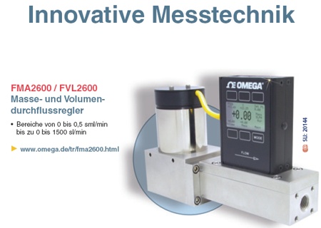 Masse- und Volumendurchflussregler