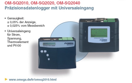 Pr&auml;zisionsdatenlogger mit Universaleingang