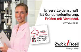 Prüfmaschinen für die Werkstoffprüfung