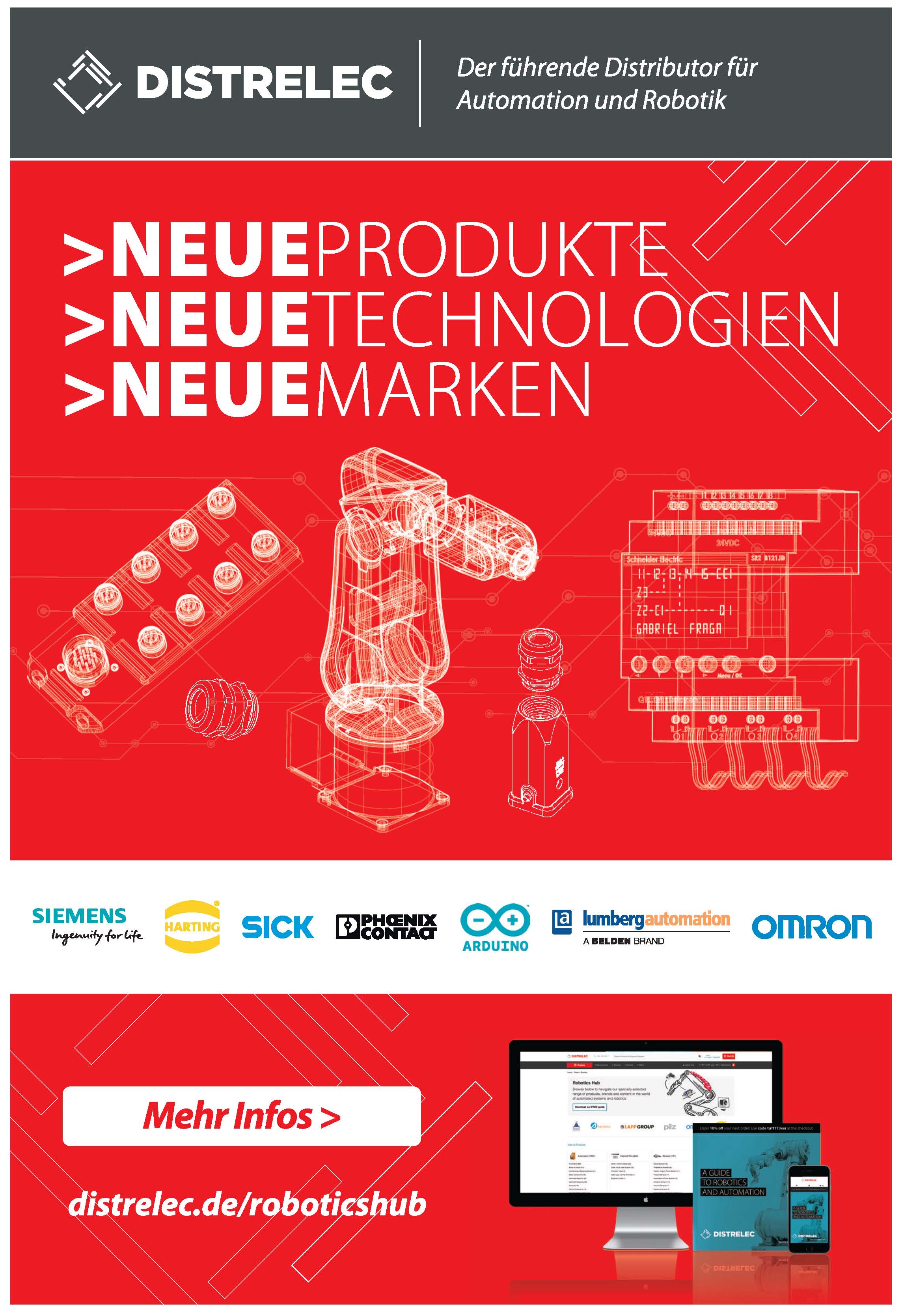 Neue Produkte, neue Technologien, neue Marken