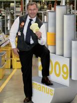 Preisgelder zu gewinnen! Gerhard Baus, Prokurist Kunststoffgleitlager von igus.