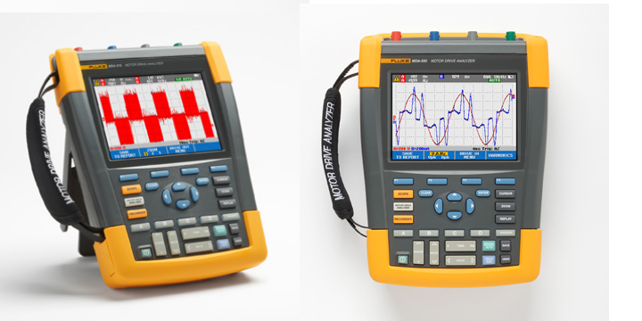 Motorantrieb-Analysatoren MDA-510(l.) und MDA-550(r.) Motorantrieb-Analysatoren MDA-510(l.) und MDA-550(r.)