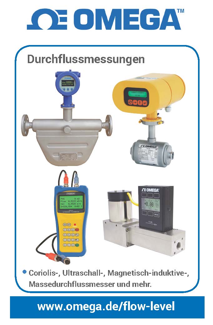 Omega Engineering Durchflussmesstechnik