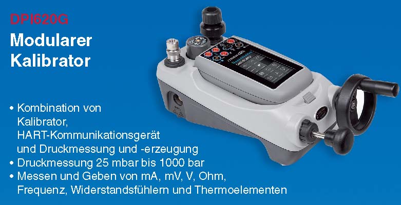 Modularer Kalibrator DPI620G