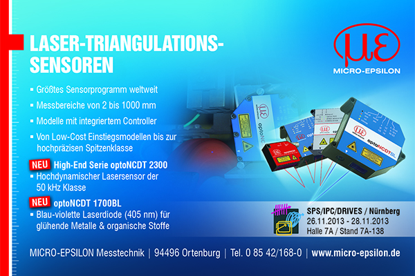 TR-Direkt - Laser-Triangulationssensoren